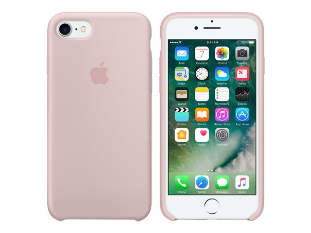 Iphone 7 Funda Silicona Pink Sand